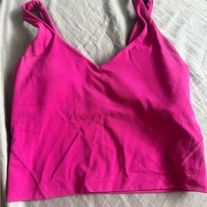 lululemon athletica Hot Pink Tank Top